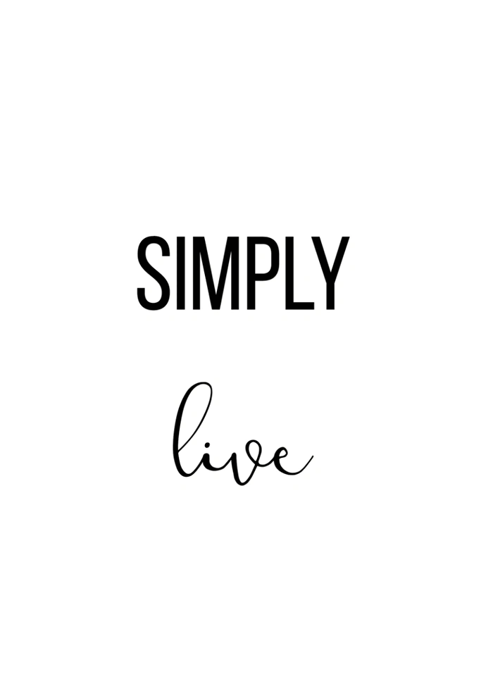 Simply live