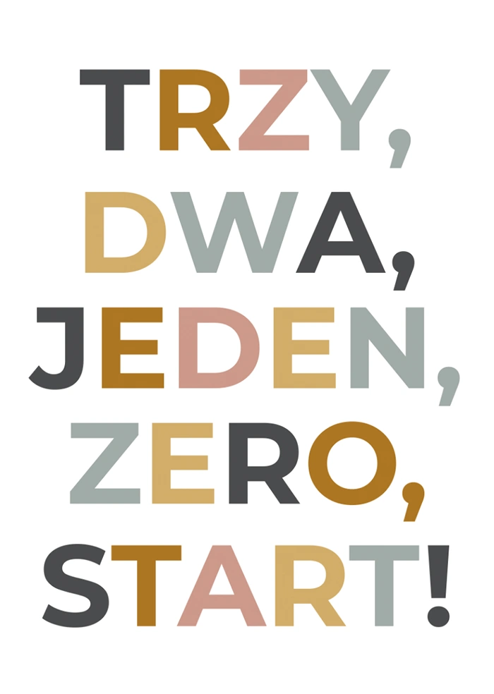 Trzy, dwa, jeden, zero, start