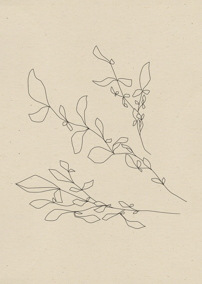 Floral line 05
