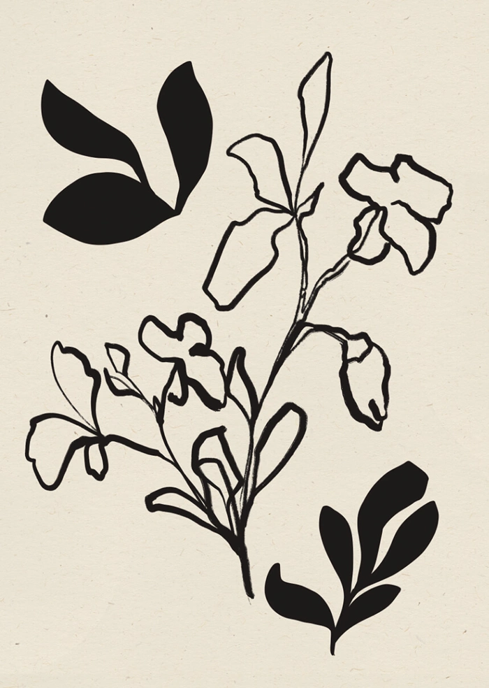 Floral line 06