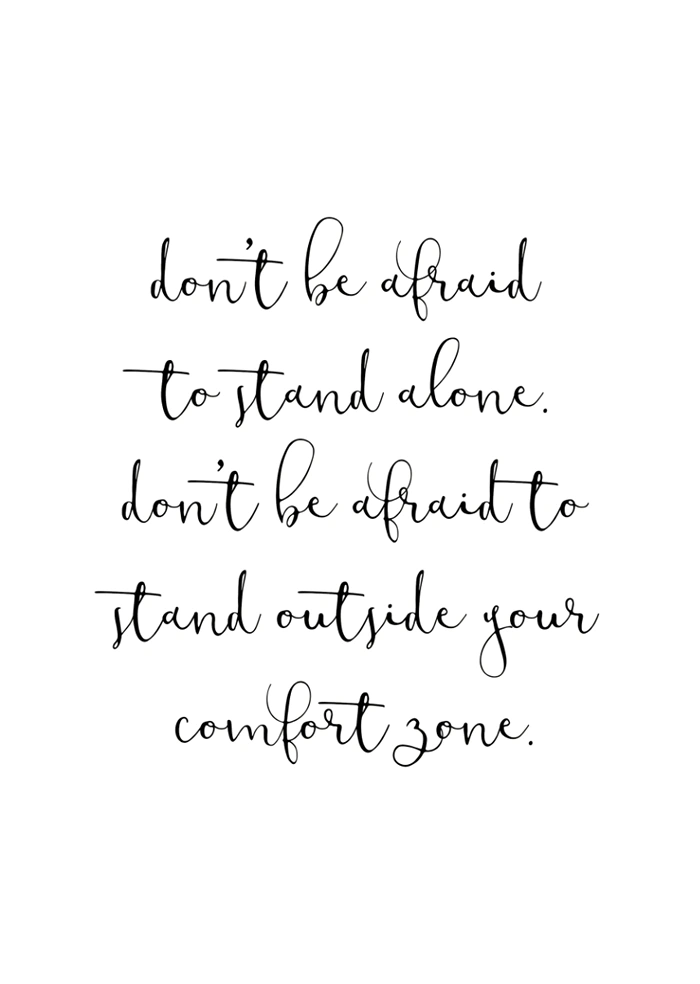 Stand outside
