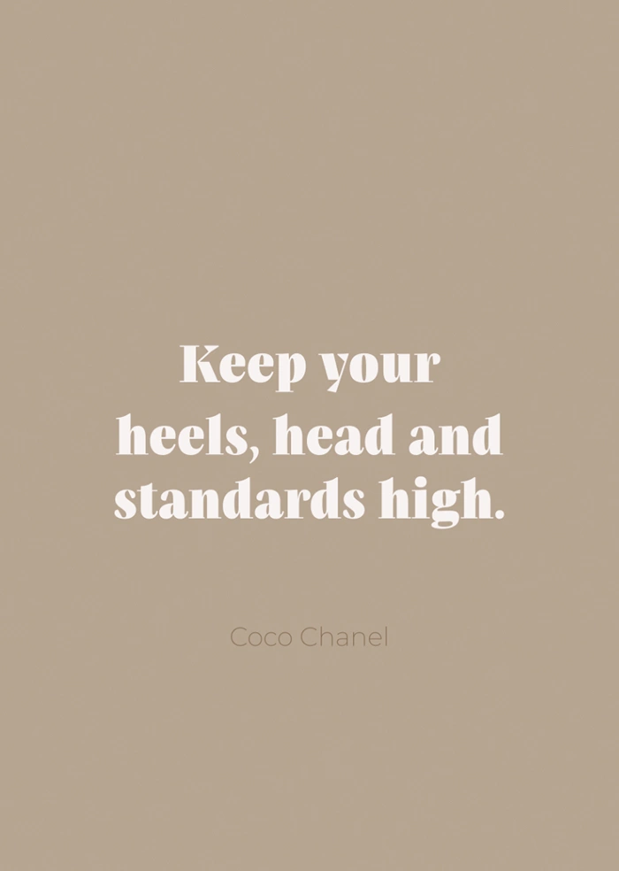 Hohe Standards