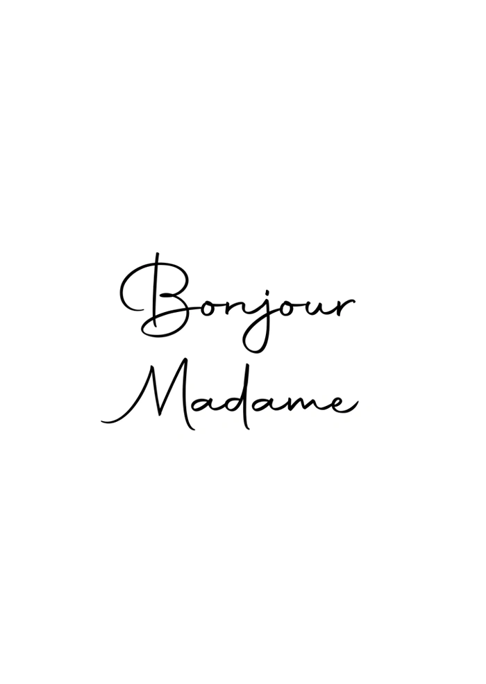 Bonjour