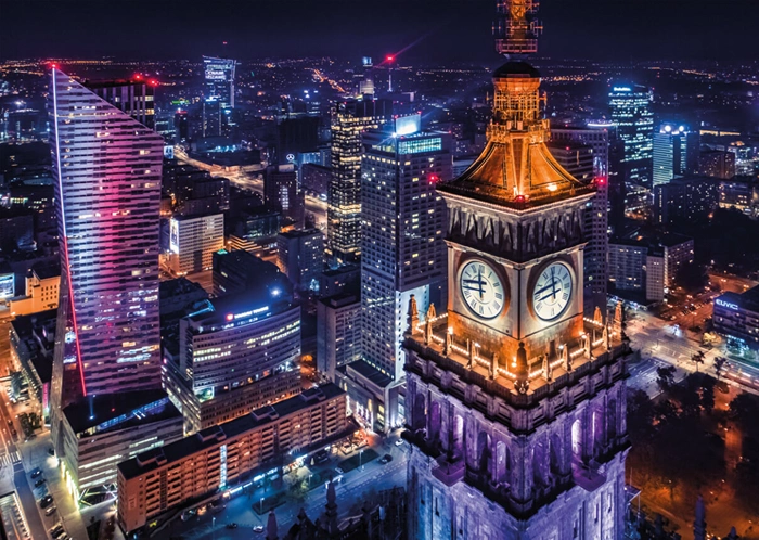 Stadt in der Nacht