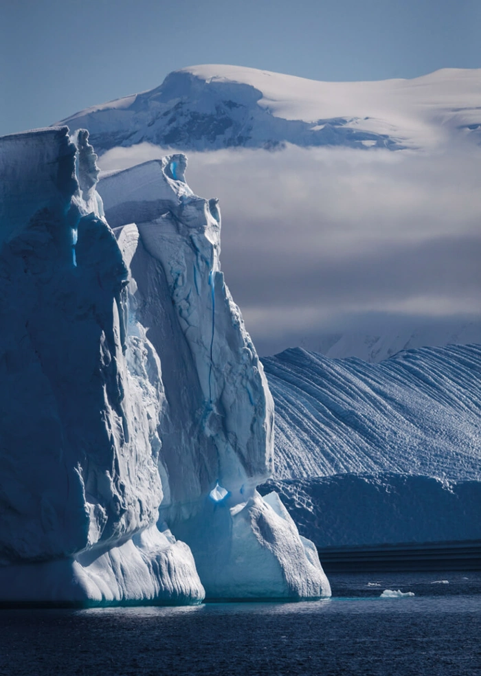 Glacial mountains
