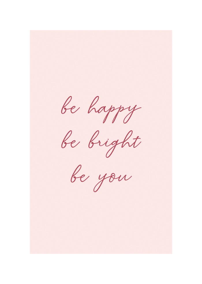 Be happy