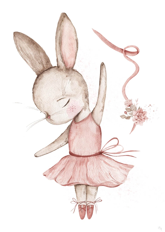 Bunny ballerina