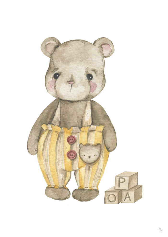 Vintage toys Teddy
