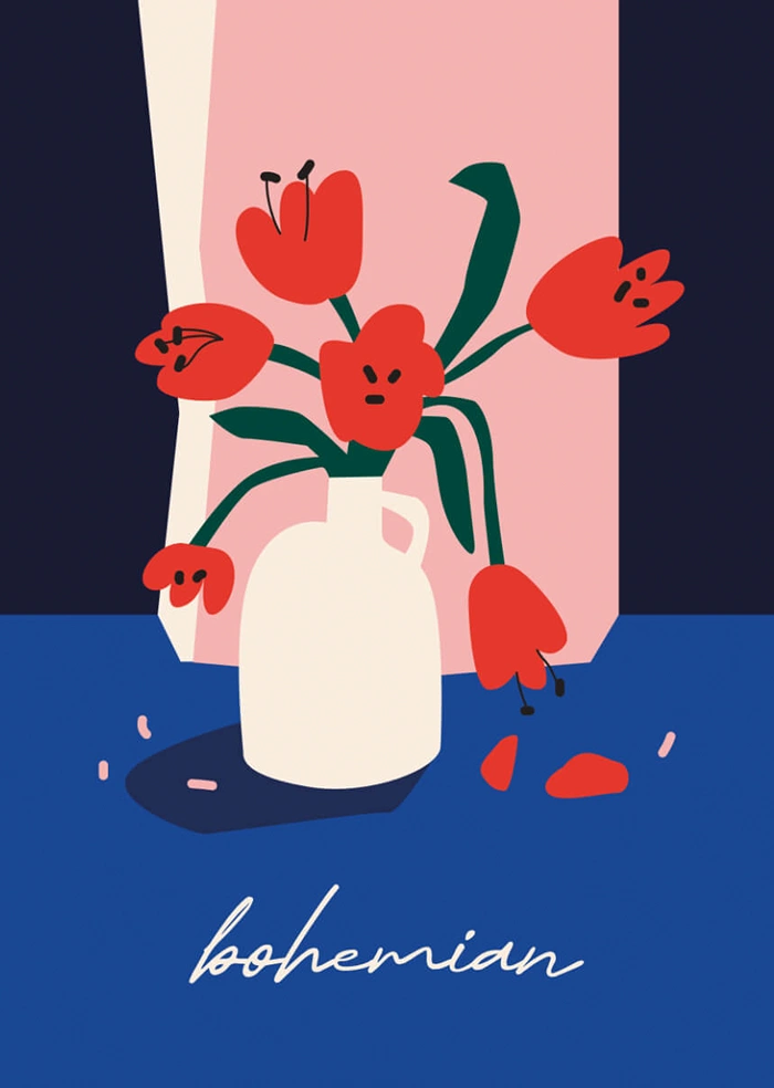 Rote Tulpen