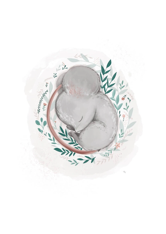 Sleeping mouse