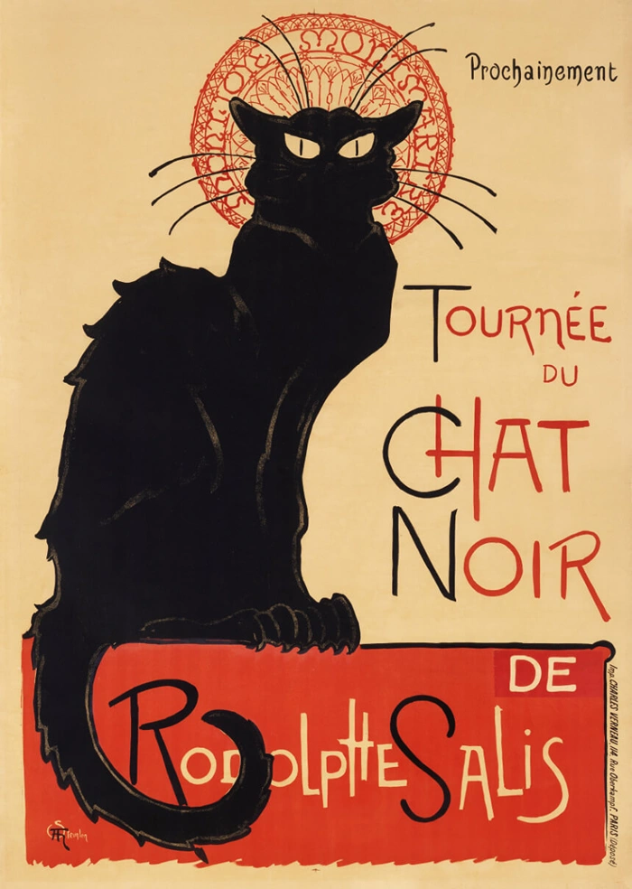 Schwarze Katze