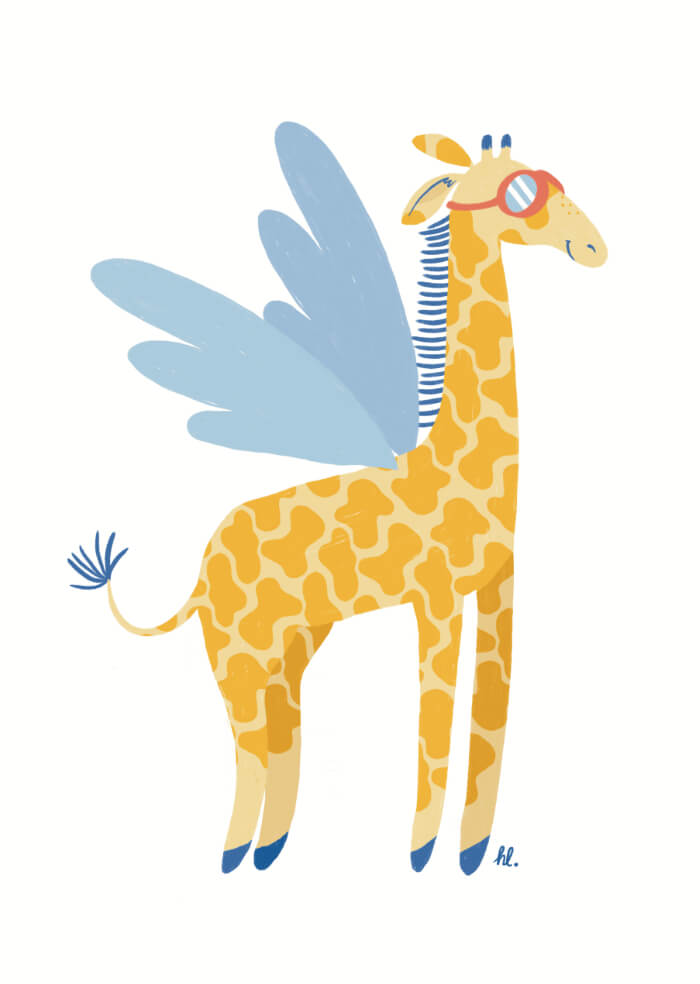 Pilot giraffe