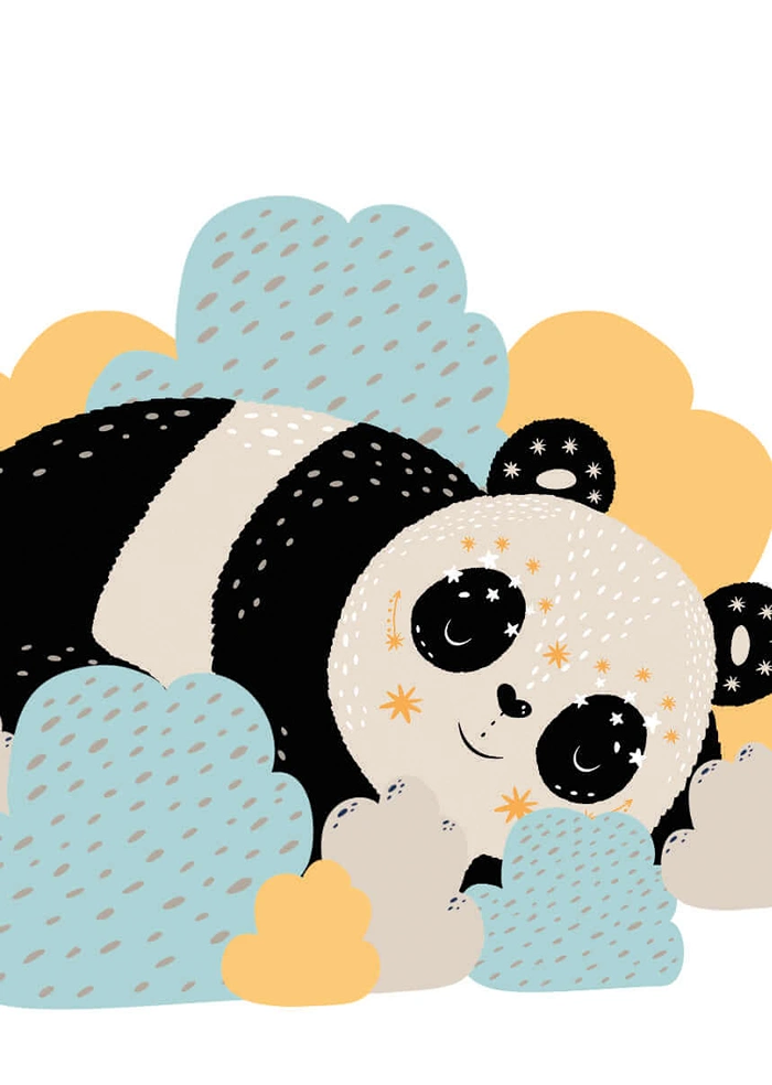 Sleeping panda