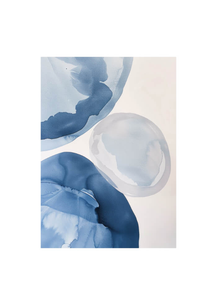 Blue abstract