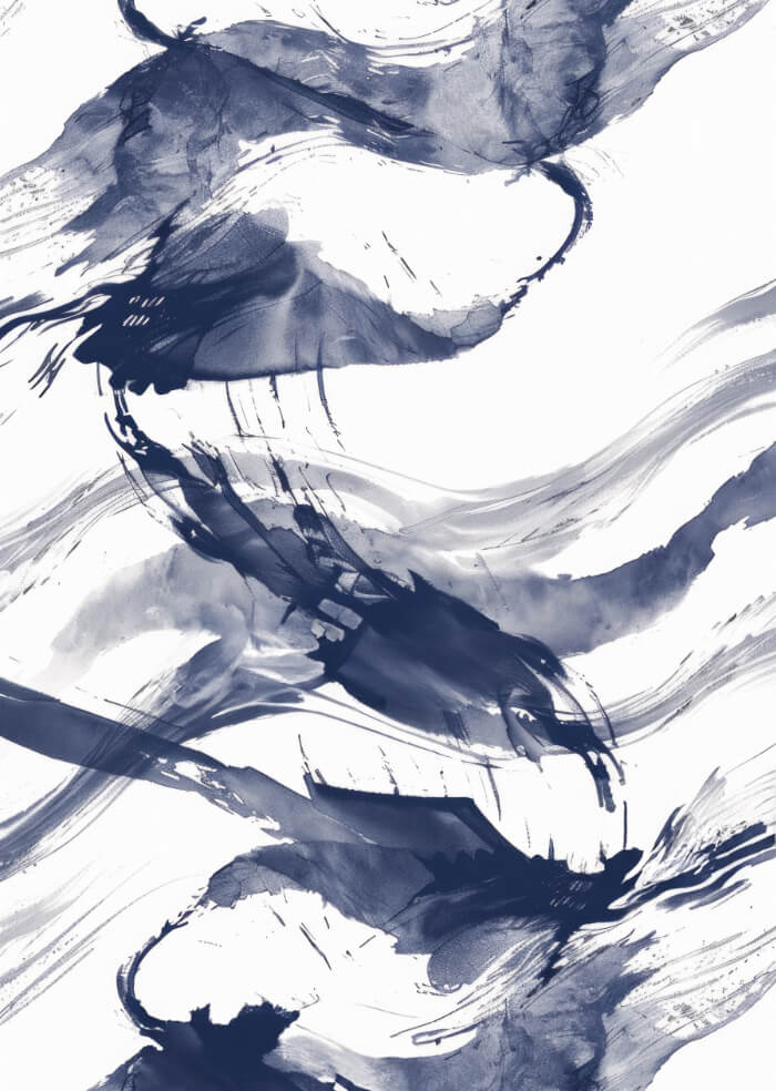 Blue abstract