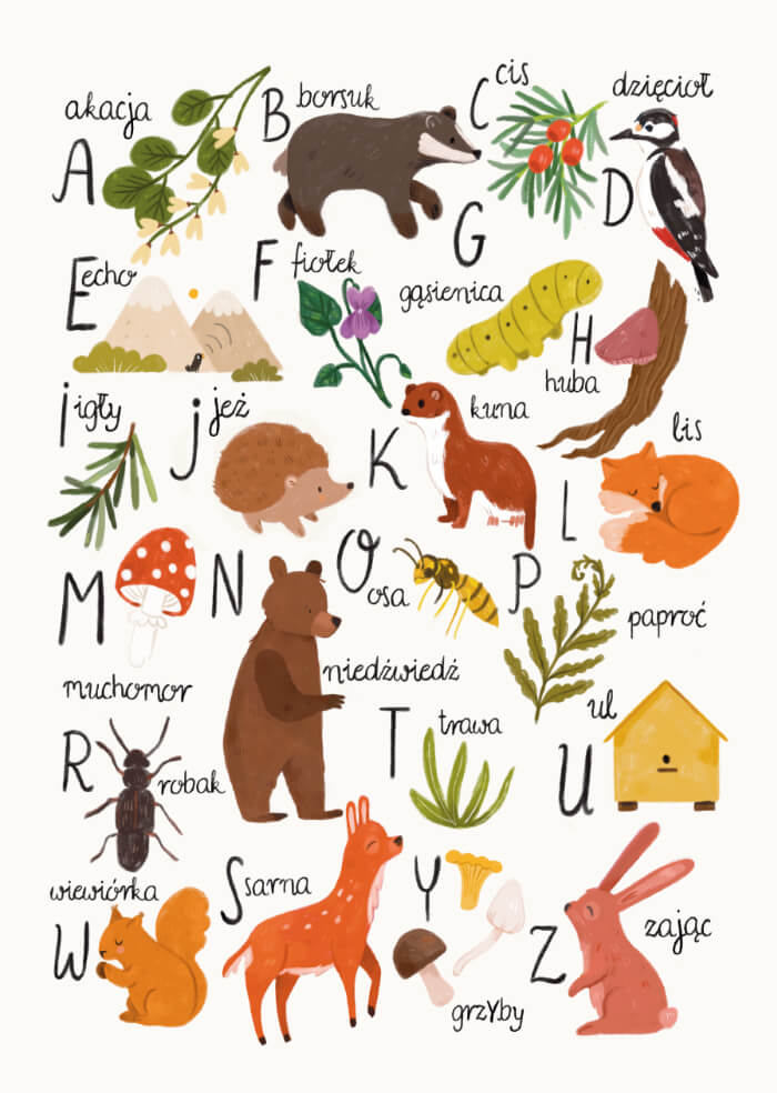 Forest Alphabet