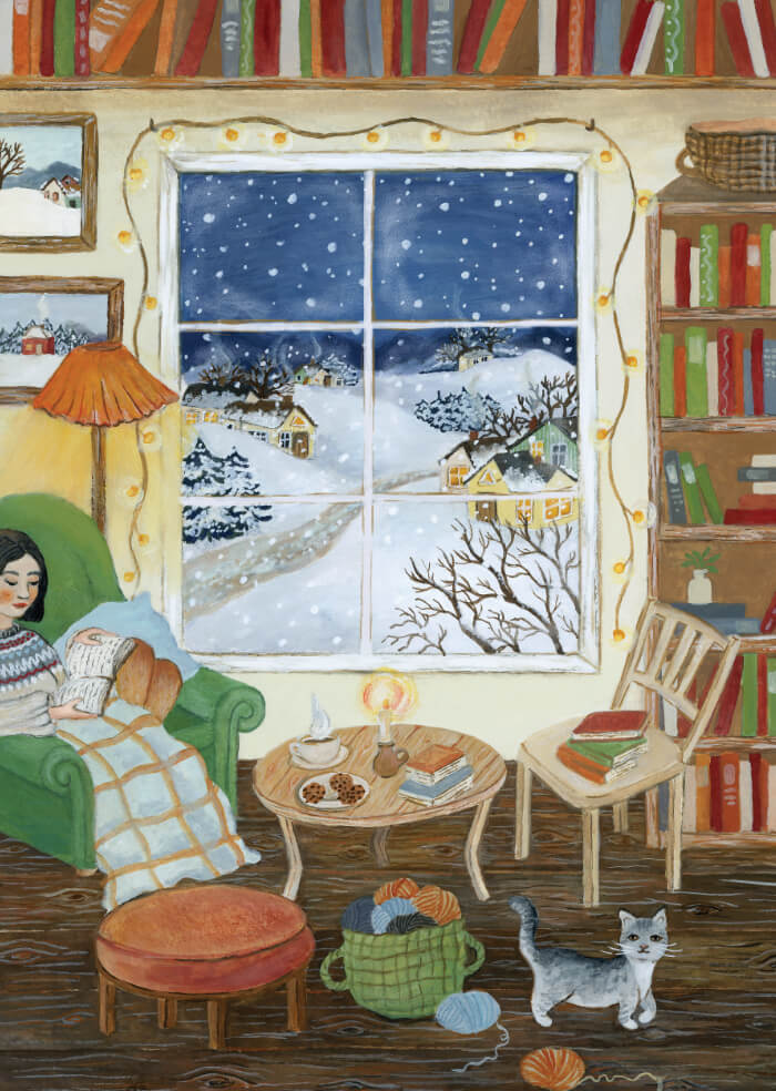 Winter evening