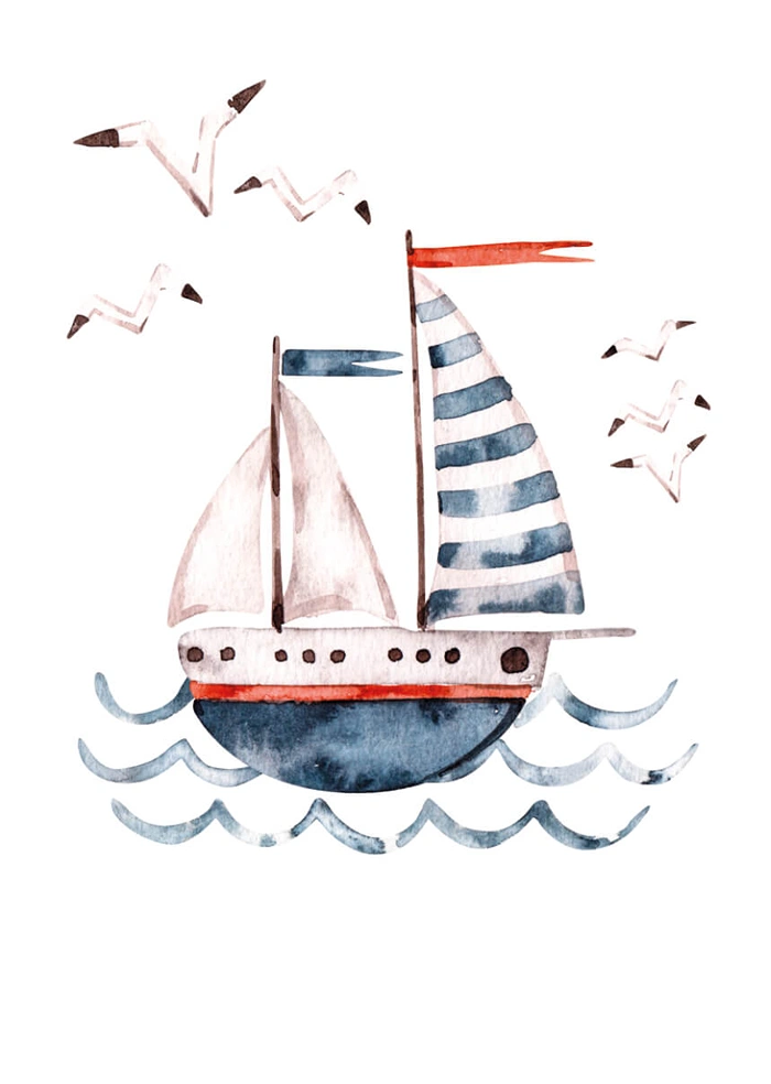Blue boat