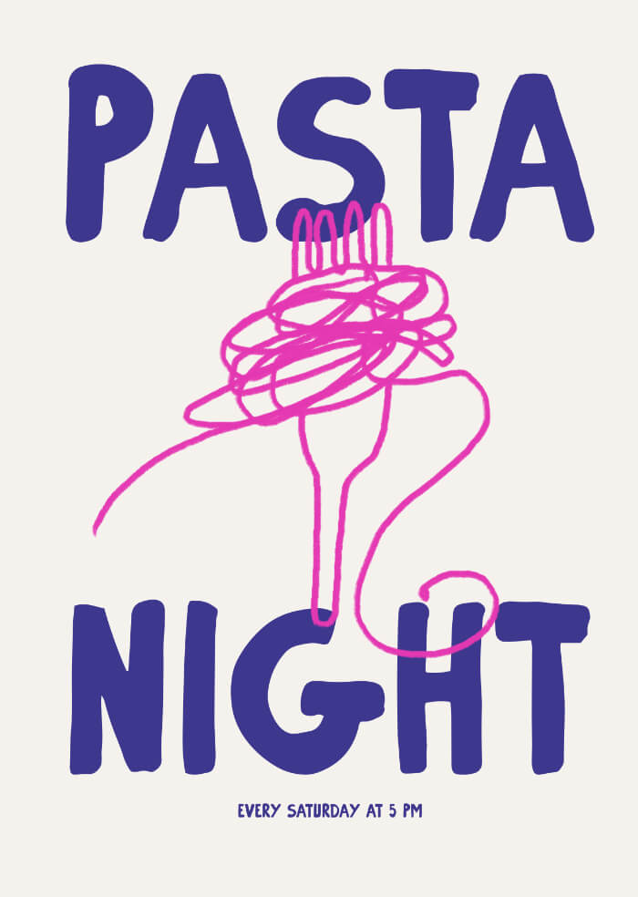Pasta night