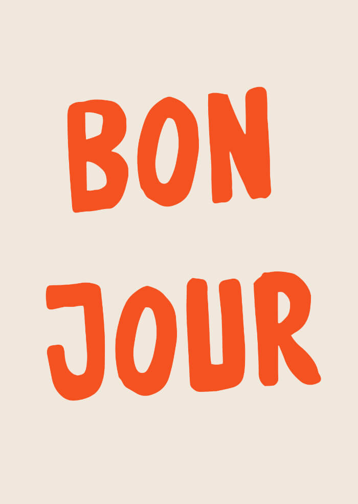 Bon jour