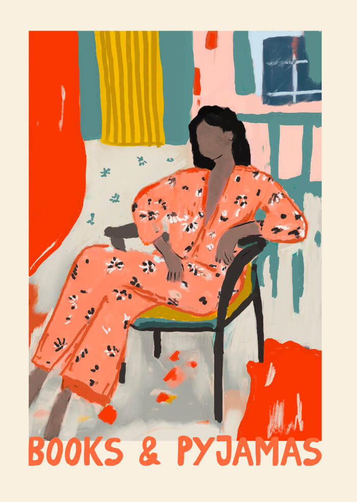Books & pyjamas