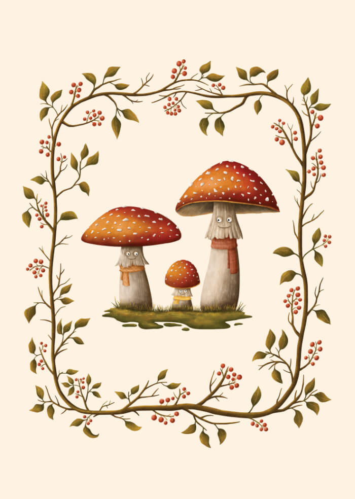 The toadstool family