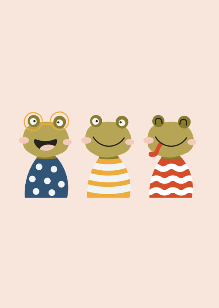 Little frogs