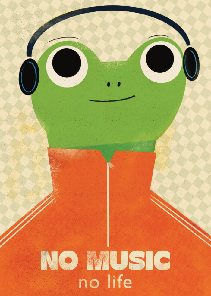 No music