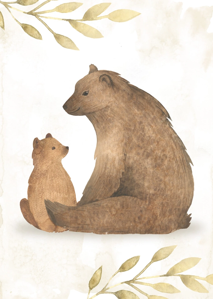 Mother and me