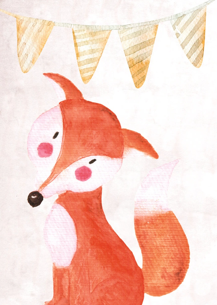 Happy fox