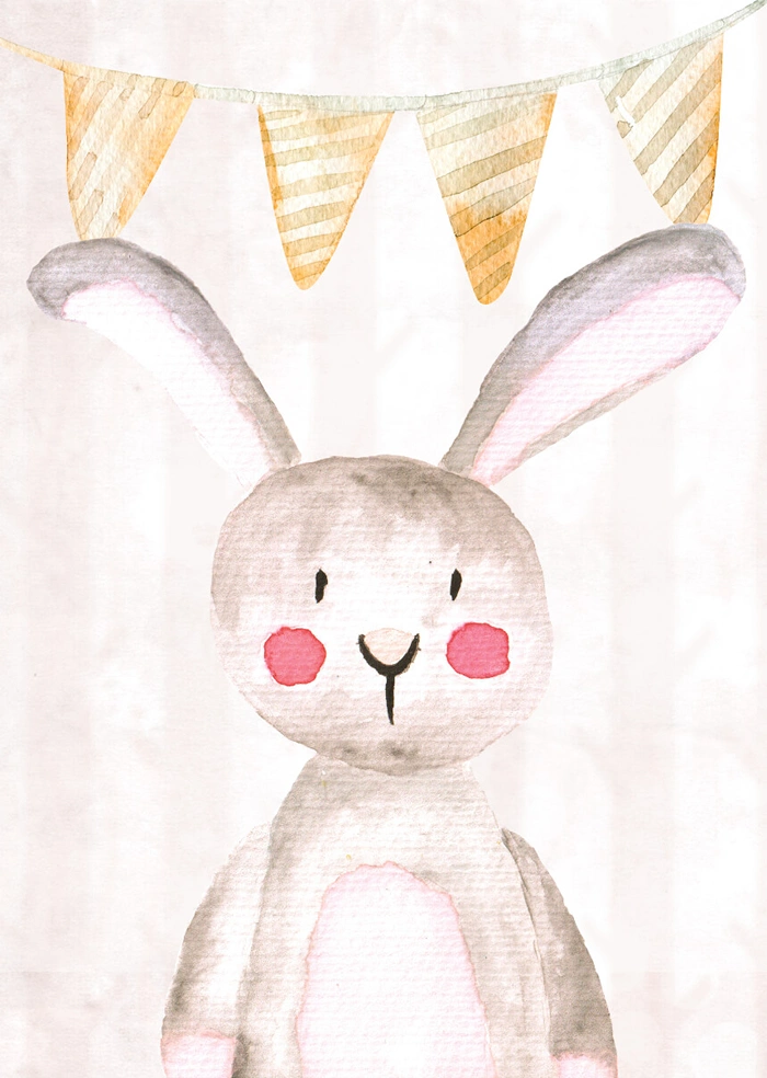 Happy rabbit
