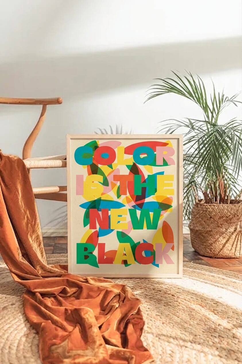 Color is the new black – 3