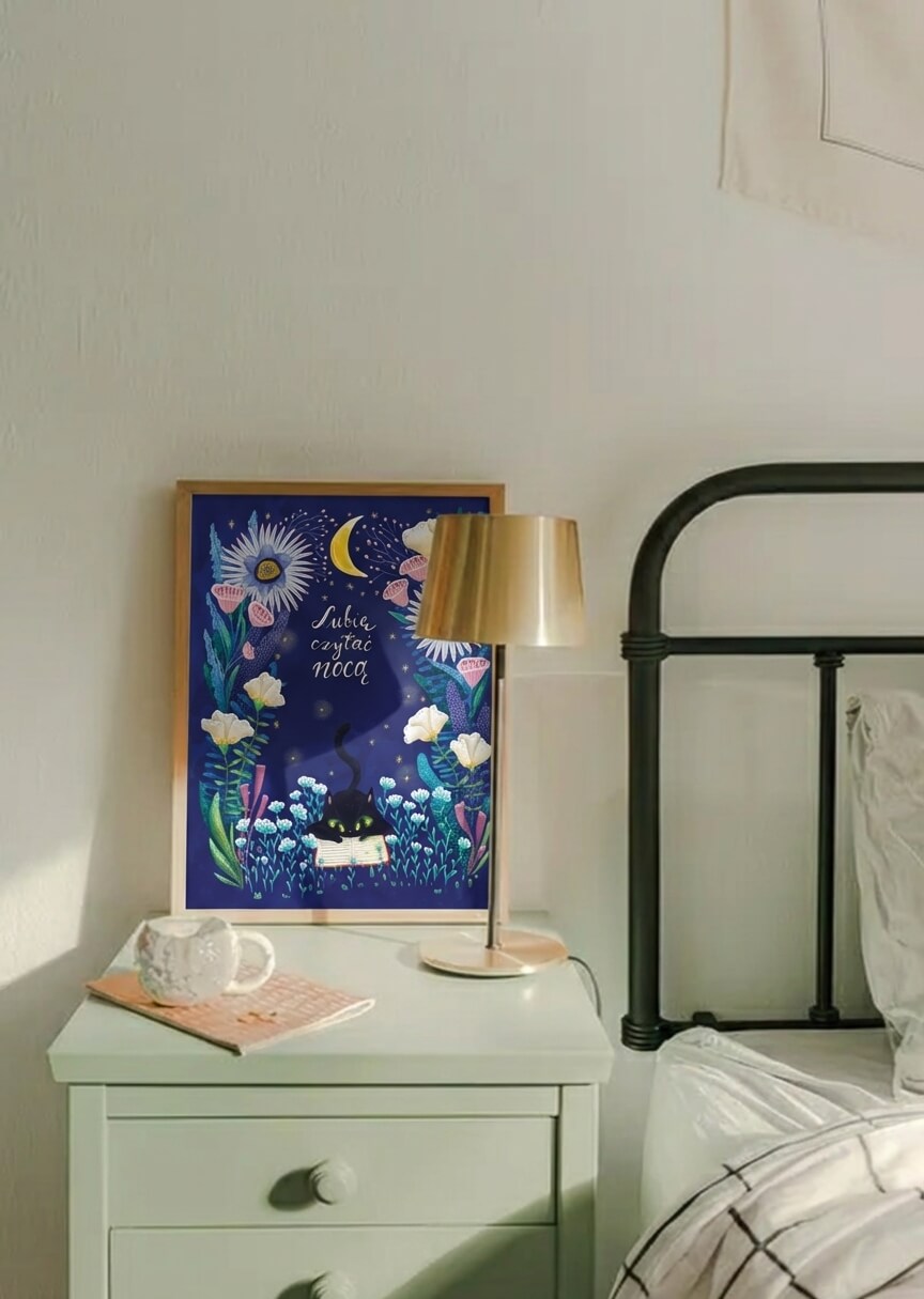 I like reading at night – 2