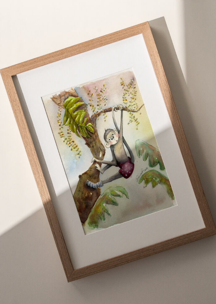 Happy monkey – 1