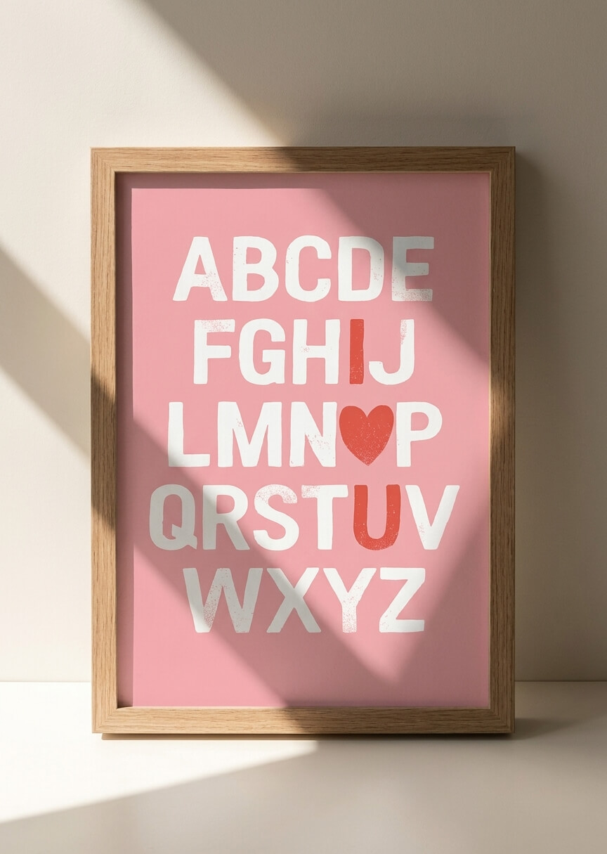 Love alphabet – 1