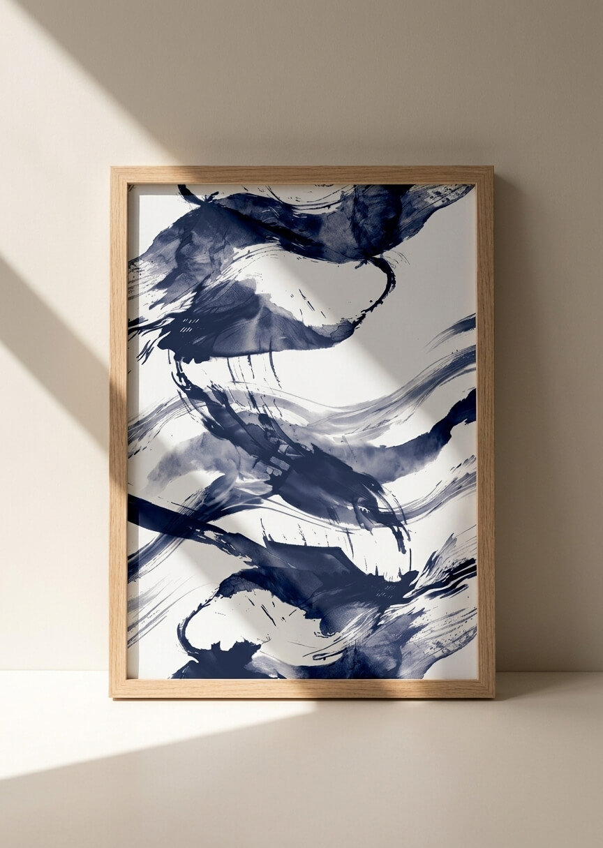 Blue abstract – 1