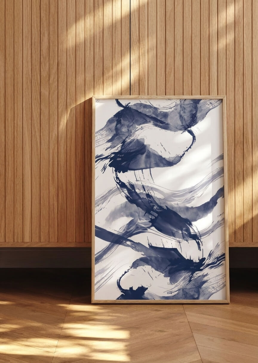 Blue abstract – 2