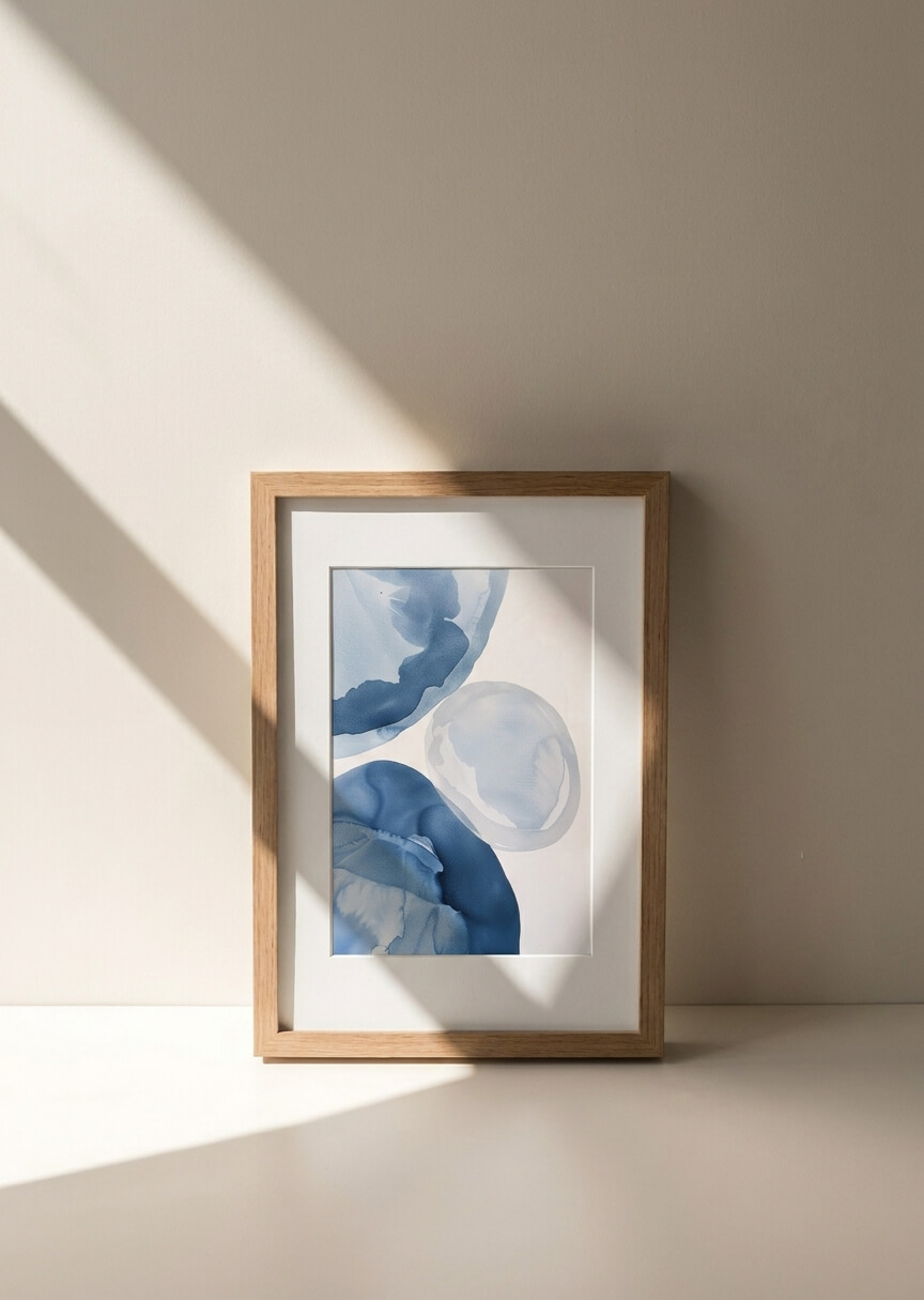 Blue abstract – 2