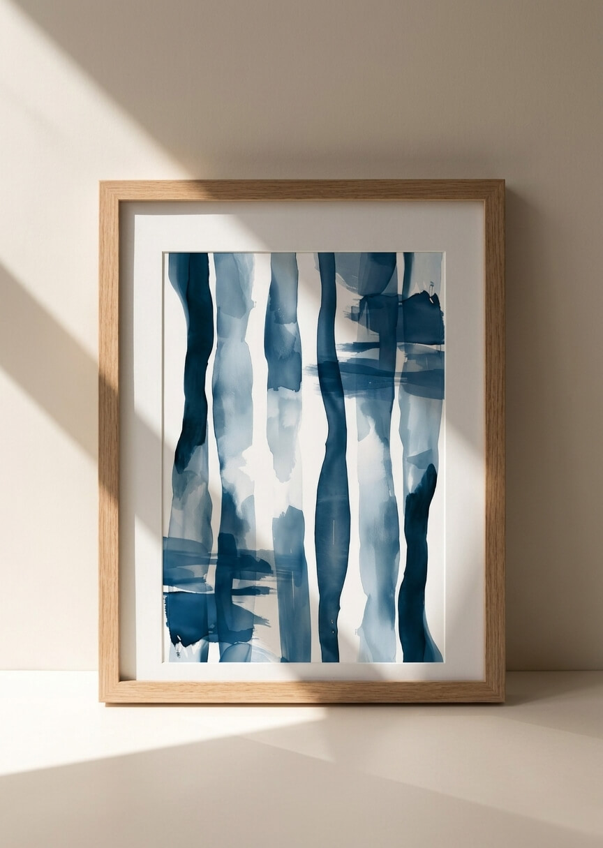 Blue abstract – 1