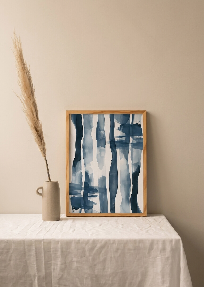 Blue abstract – 2