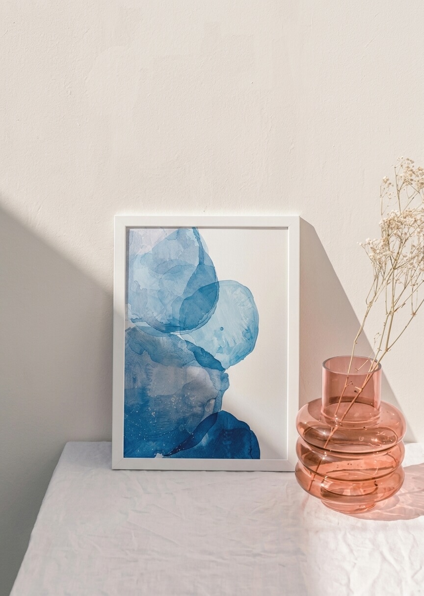 Blue abstract – 2